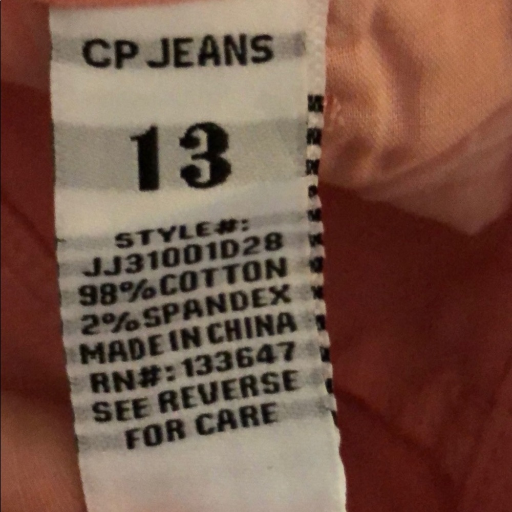 CP Celebrity Pink Shorts Size 9 11 13 - Picture 5 of 6